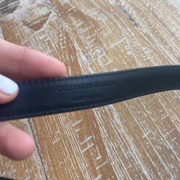 Saint Laurent YSL Cassandre Thin Belt main image 4
